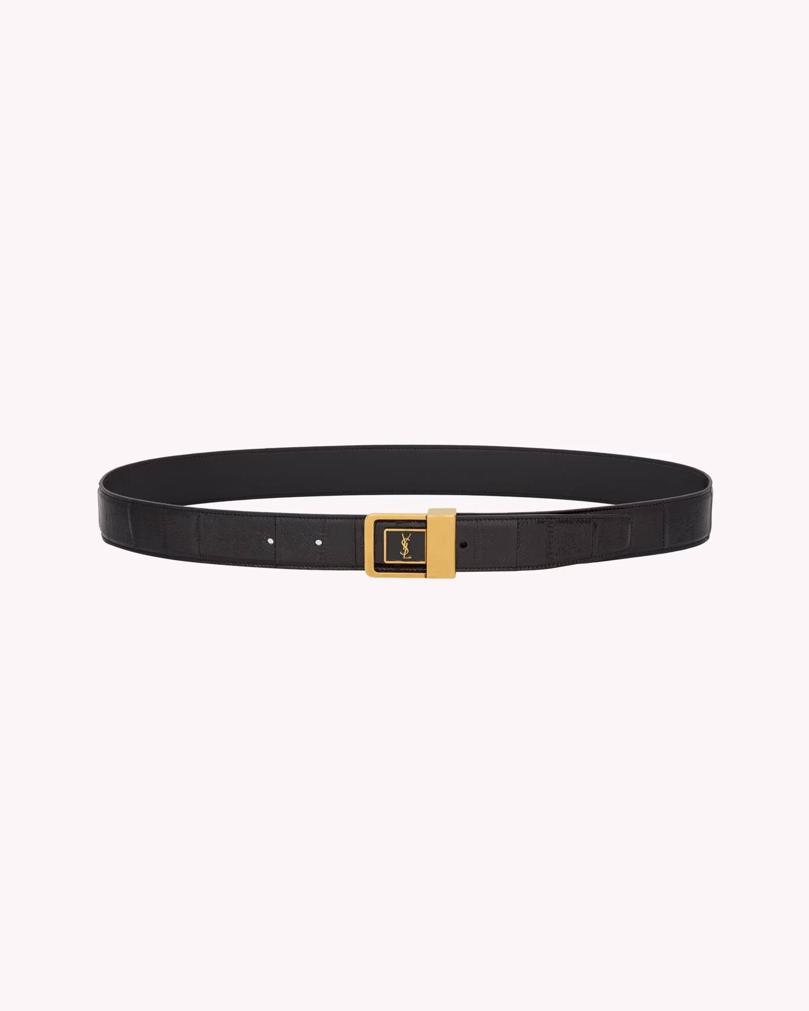کمربند زنانه Saint Laurent مدل LA 66 Buckle Belt - تصویر 2