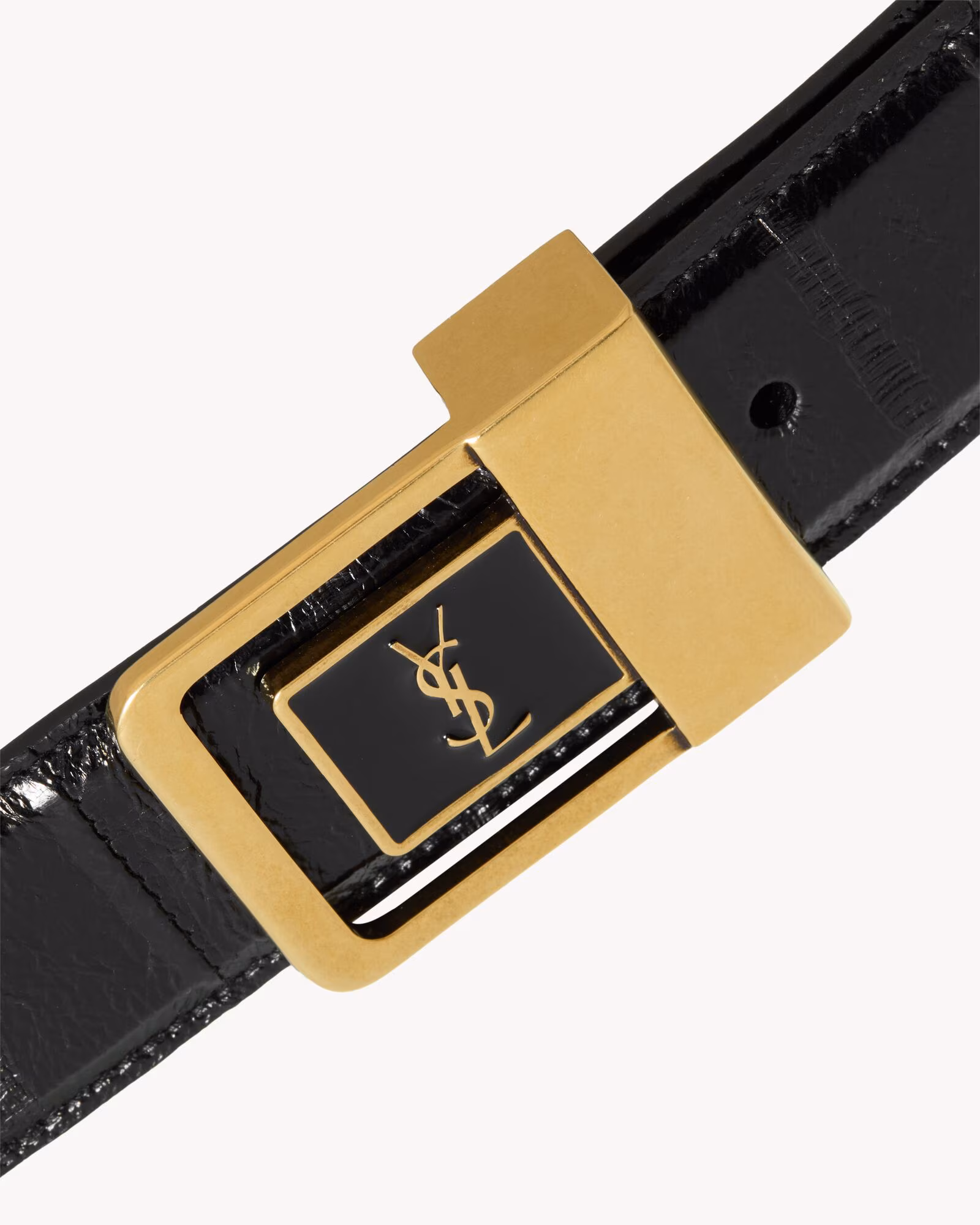 کمربند زنانه Saint Laurent مدل LA 66 Buckle Belt - تصویر 3