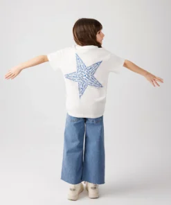 Alternative view of تیشرت دخترانه سفید لوگودار Mavi Loose Fit