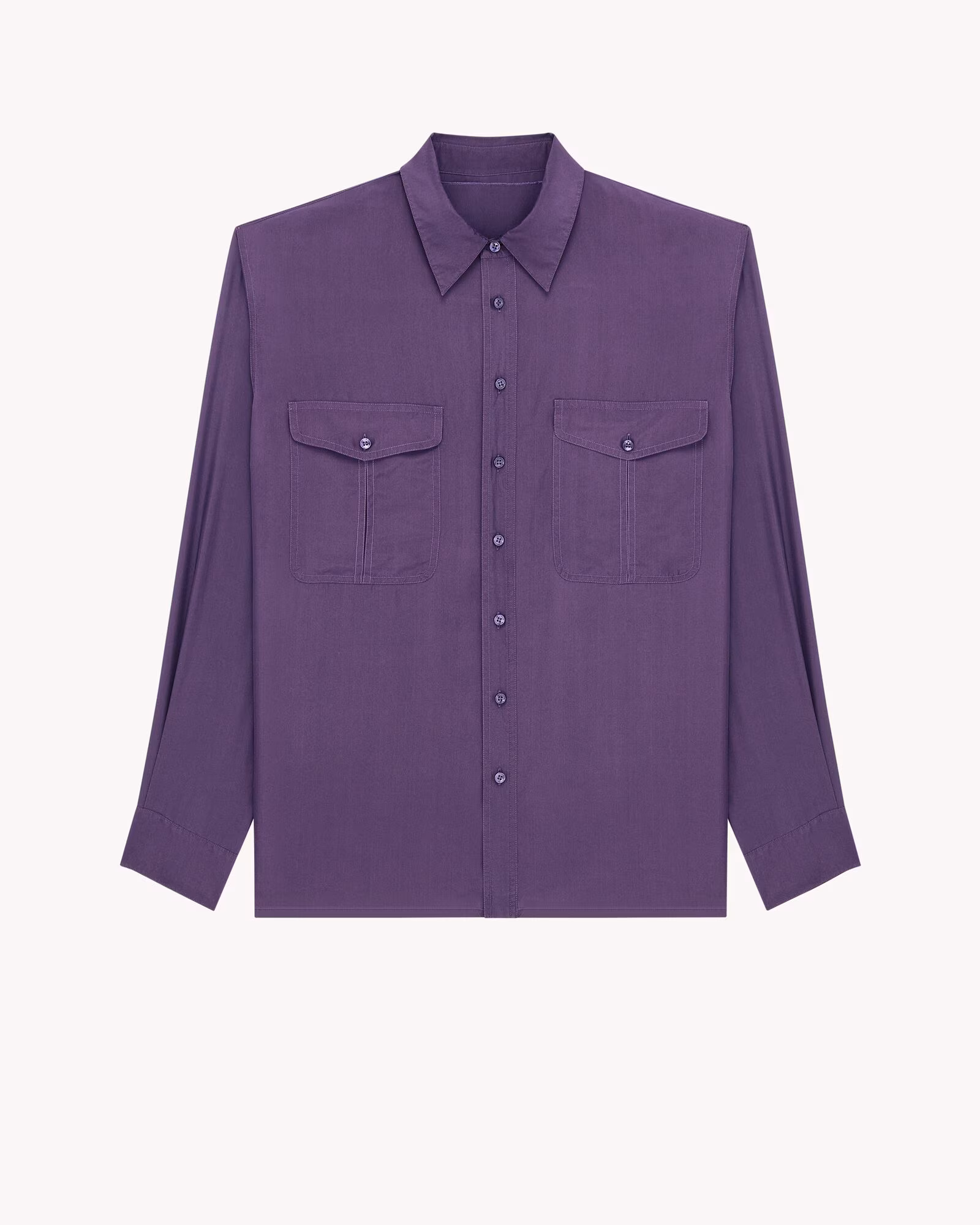 پیراهن مردانه Saint Laurent Silk Satin