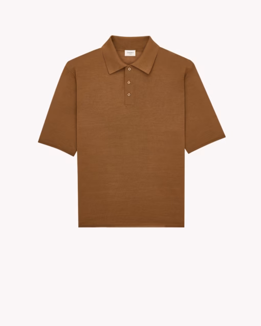 پولوشرت مردانه Saint Laurent polo in wool