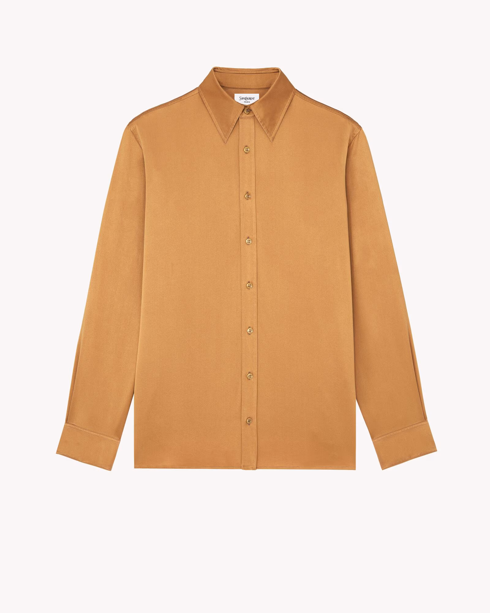 پیراهن مردانه Saint Laurent Silk Satin-Back
