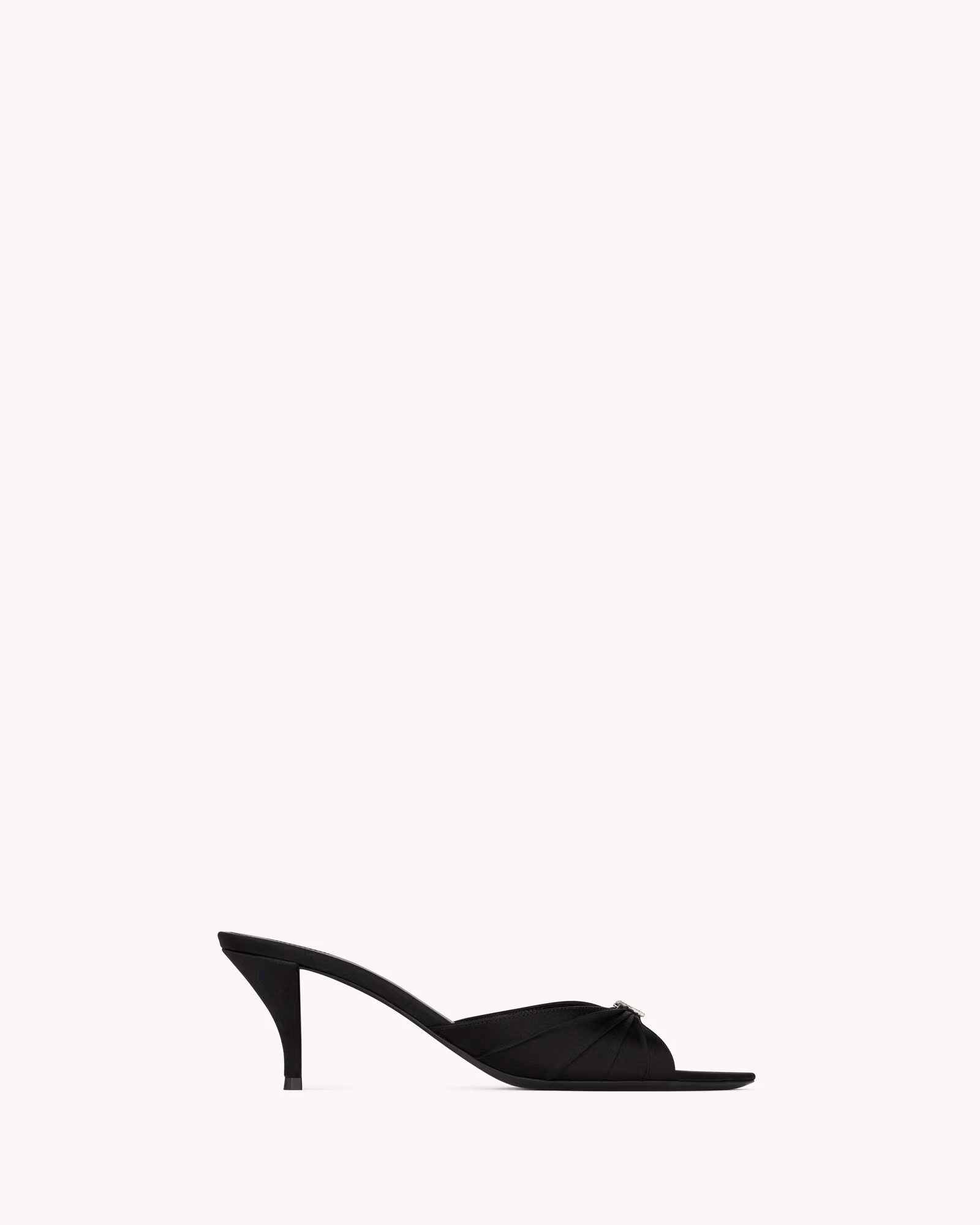 صندل زنانه Saint Laurent مدل JERRY Satin Crepe - تصویر 2