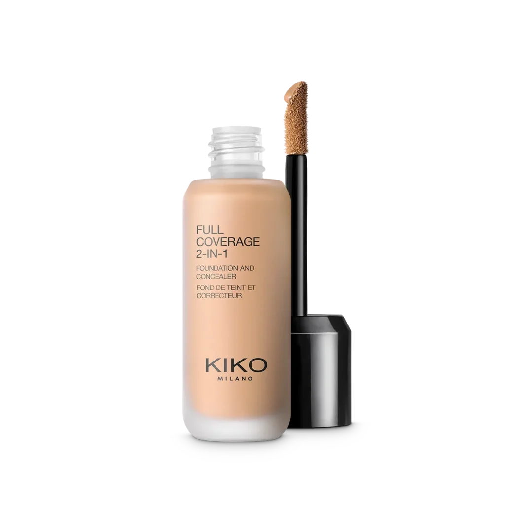 کرم پودر و کانسیلر 2 در 1 فول کاور کیکو میلانو Full Coverage Foundation & Concealer
