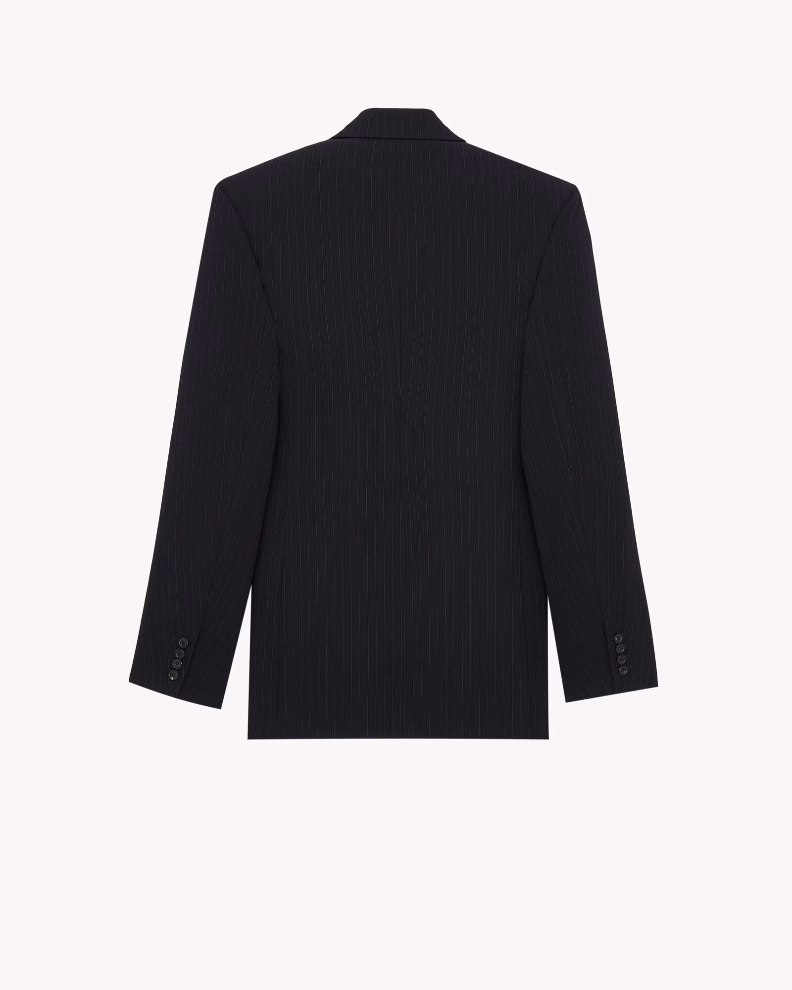 کت دوبل مردانه Saint Laurent مدل Grain de Poudre Wool Jacket - تصویر 2