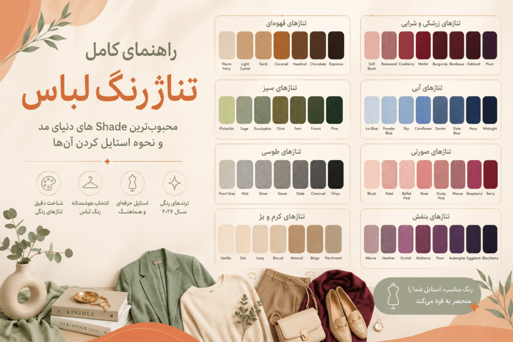 ترکیب رنگ لباس
