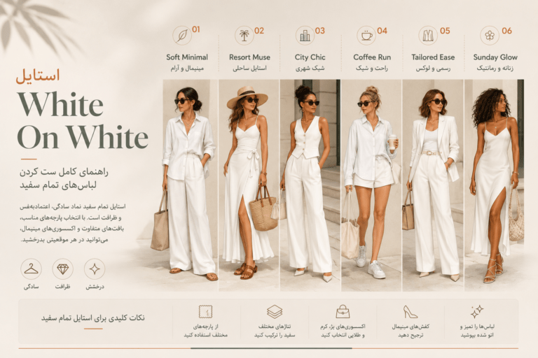 استایل تمام سفید