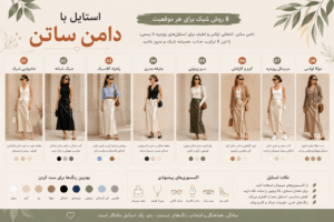 دامن ساتن