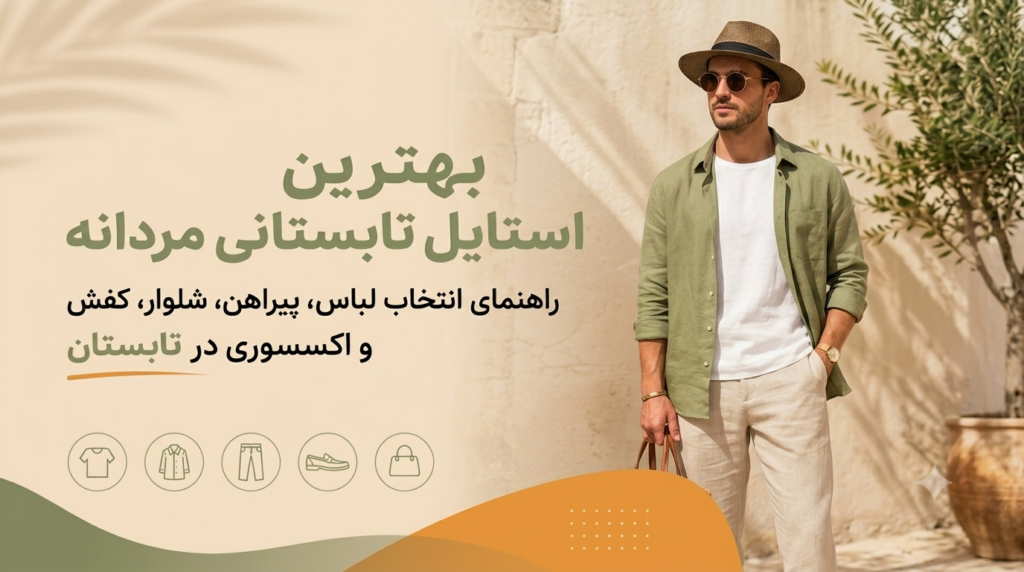 استایل تابستانی مردانه