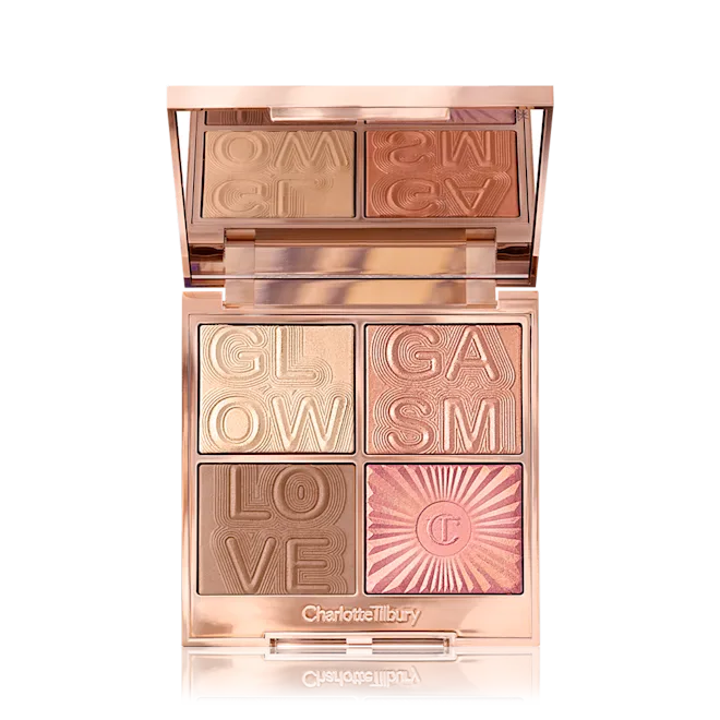 پالت صورت چهار رنگ Charlotte Tilbury Glowgasm Face Palette Lightgasm - تصویر 4