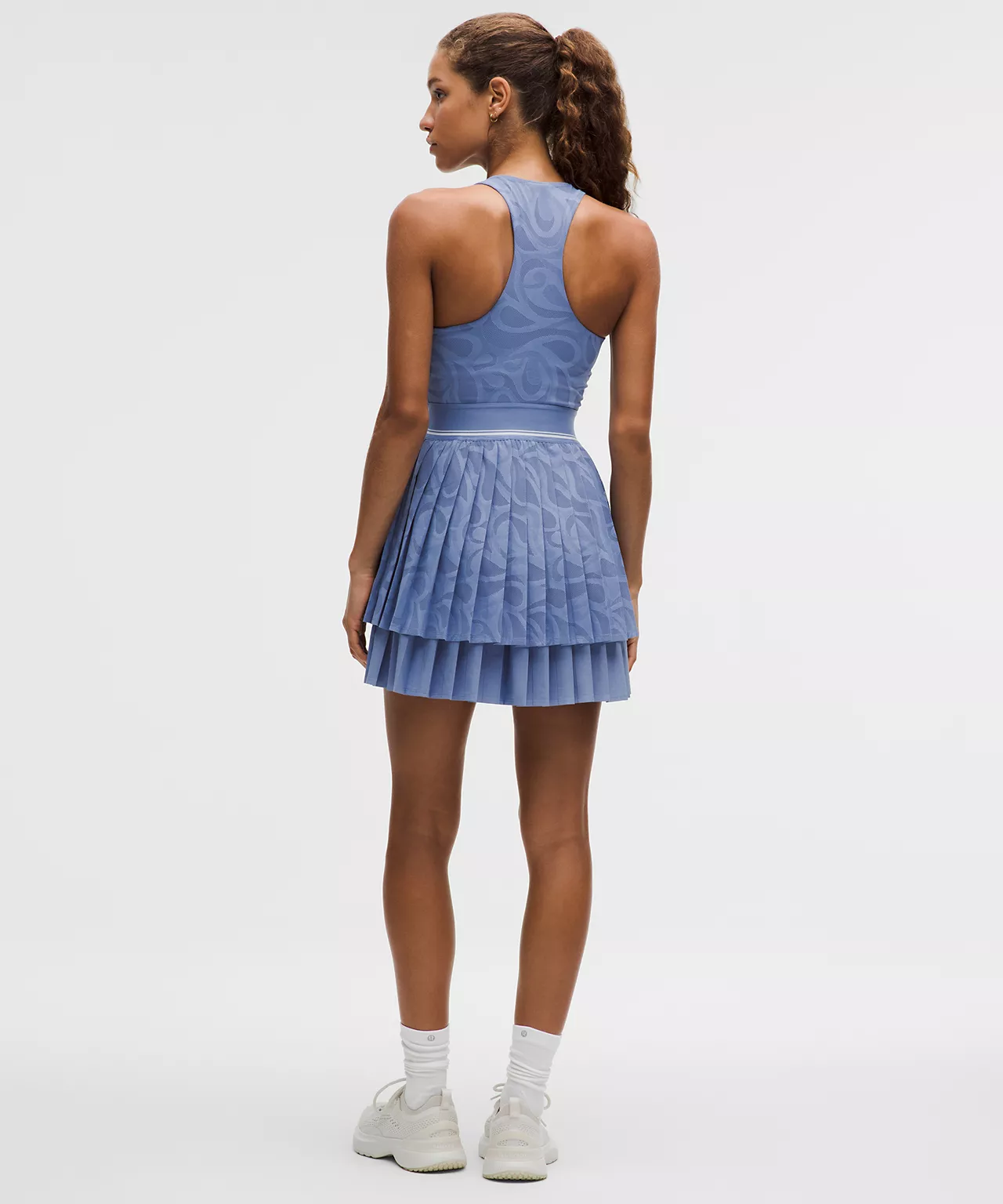 پیراهن تنیس زنانه Lululemon Paisley-Mesh Pleated - تصویر 2