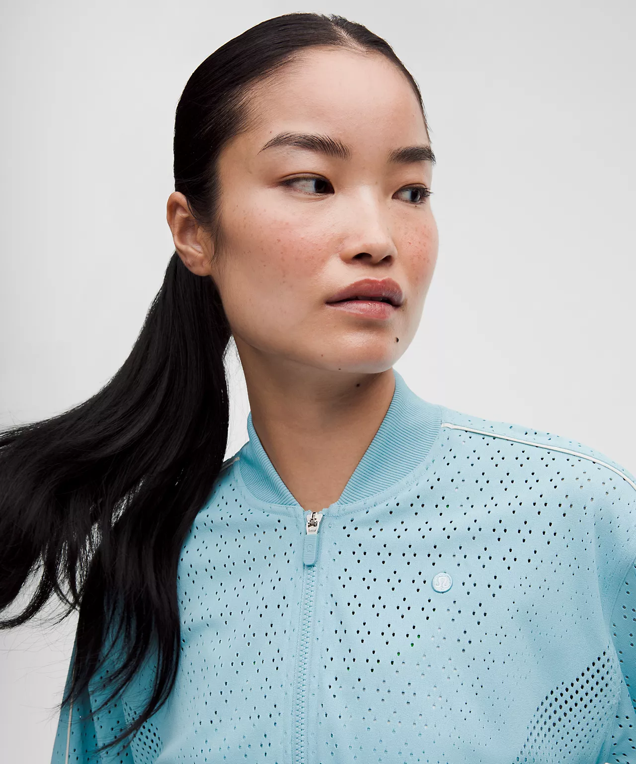 کاپشن تنیس زنانه Lululemon Ace Advantage Knit Mesh Tennis Jacket - تصویر 4