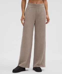 Alternative view of شلوار زنانه Lululemon Scuba Mid-Rise Wide-Leg Pant Waffle
