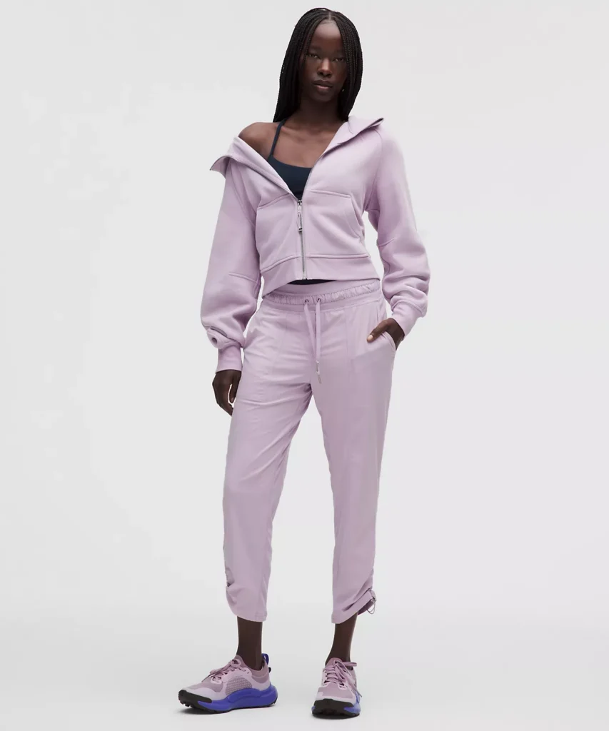 شلوار کراپ زنانه Lululemon Dance Studio Mid-Rise Cropped Pant