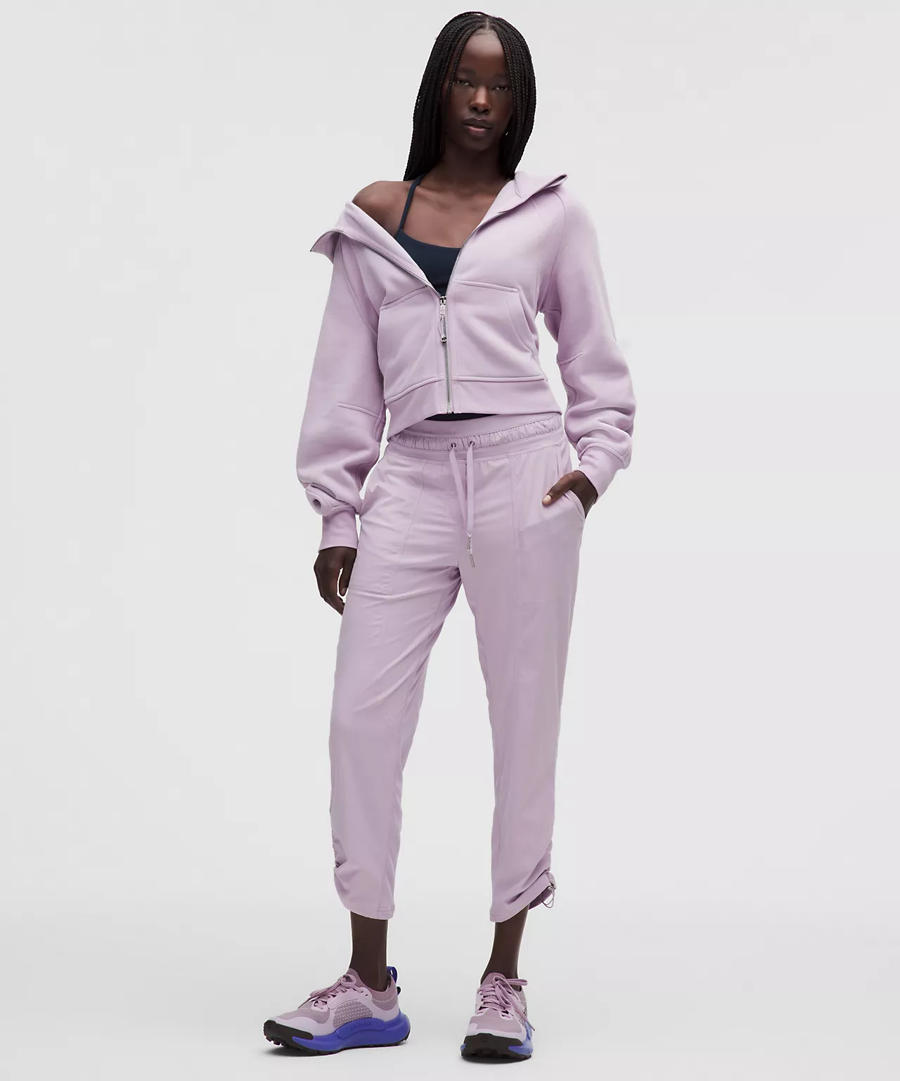 شلوار کراپ زنانه Lululemon Dance Studio