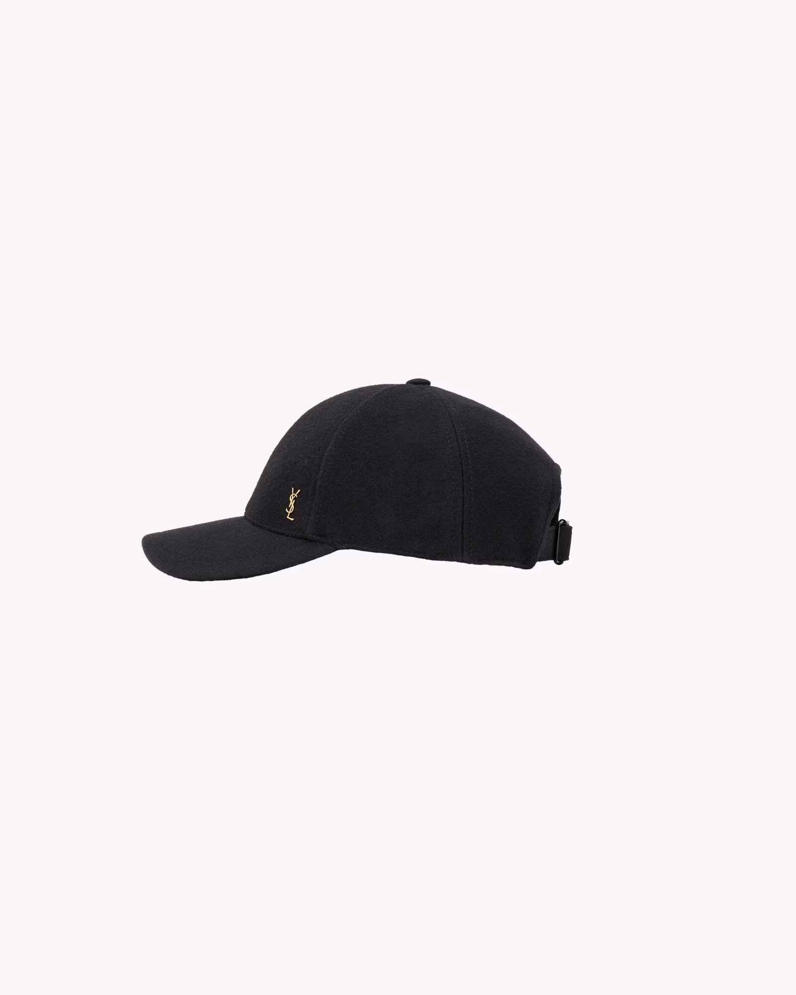 کلاه کپ Saint Laurent مدل CASSANDRE Felt Baseball Cap - تصویر 2
