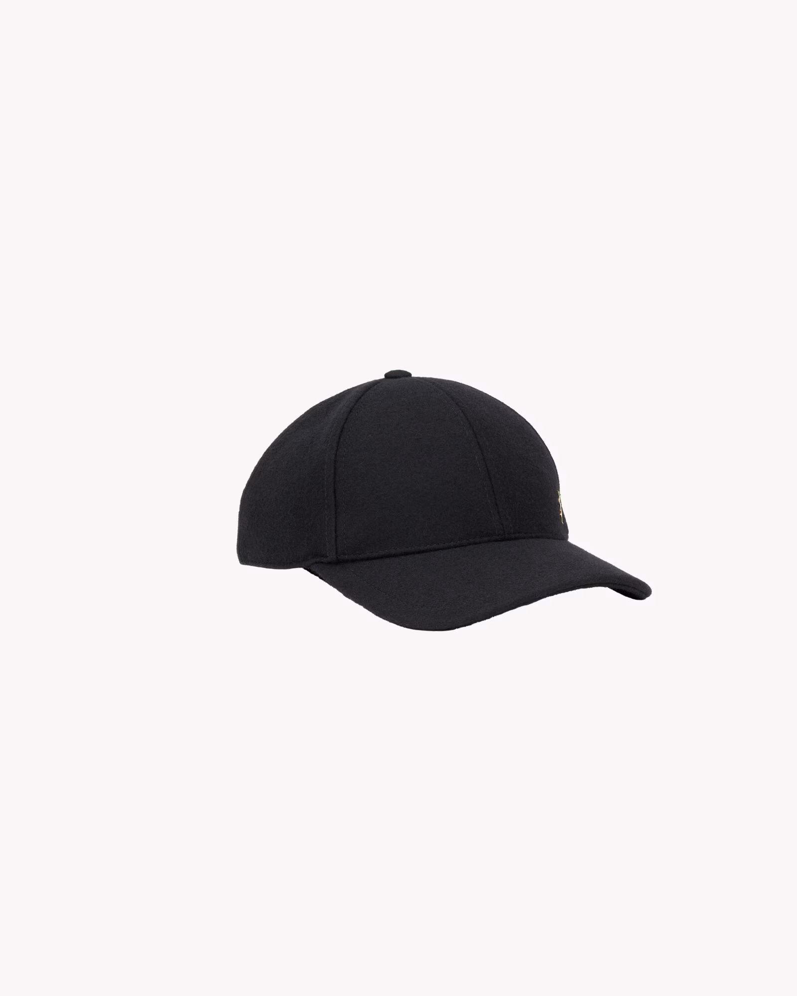 کلاه کپ Saint Laurent مدل CASSANDRE Felt Baseball Cap - تصویر 3