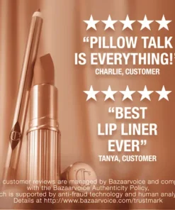 رژ لب و خط لب Charlotte Tilbury Pillow Talk