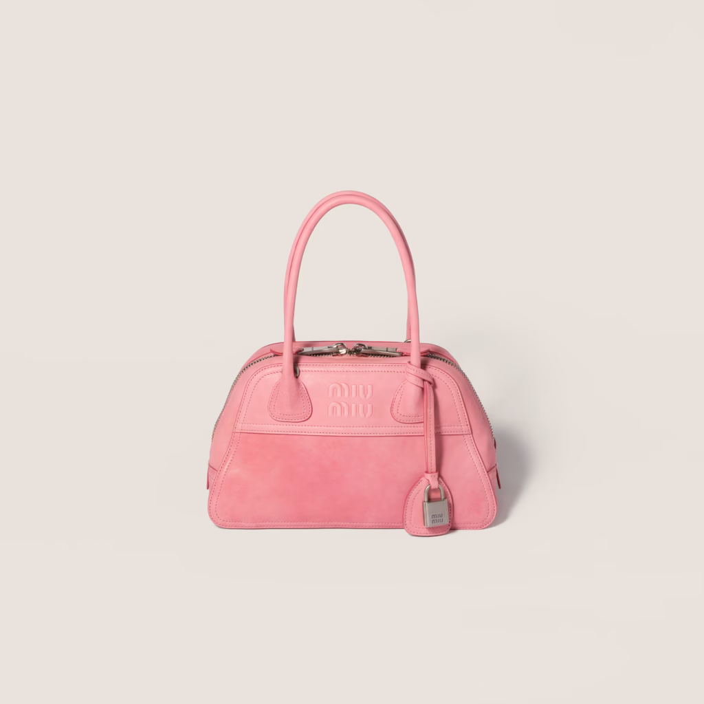 کیف دستی چرمی miumiu Vivant nappa