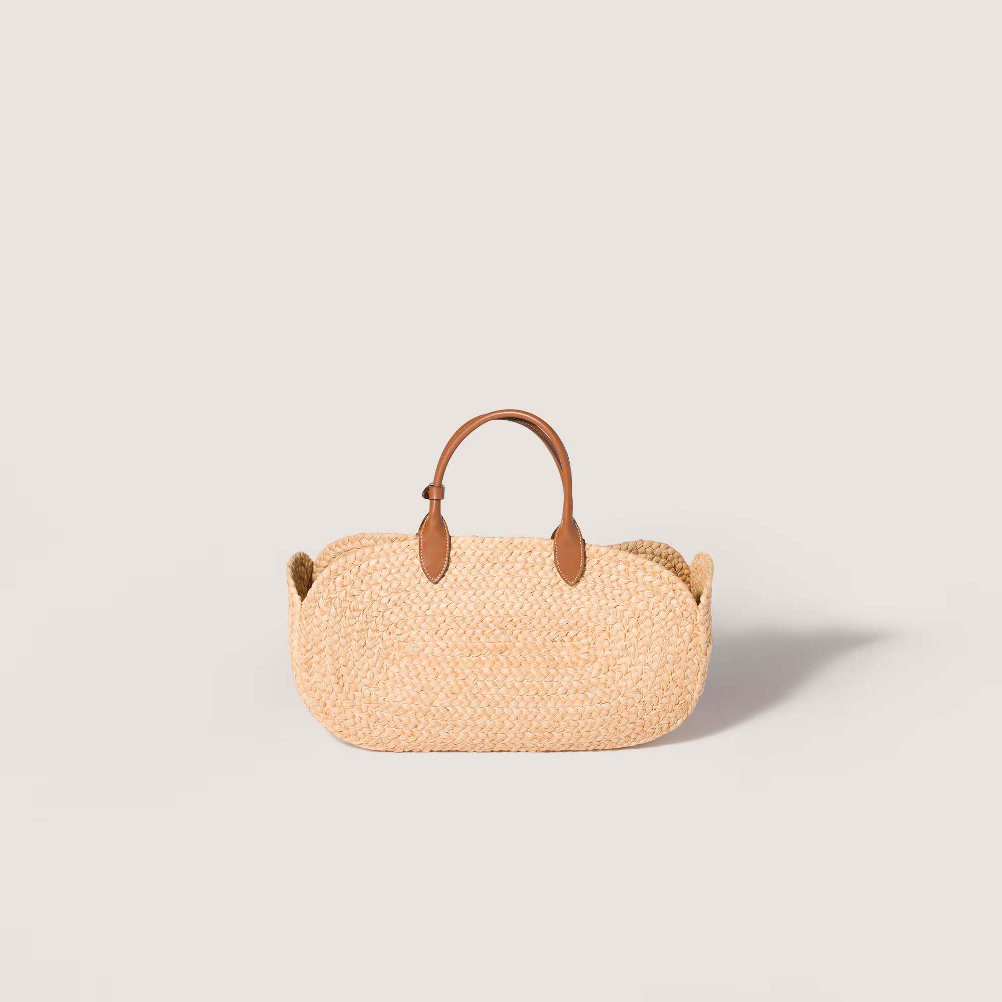 کیف حصیری میو میو Raffia handbag - تصویر 3
