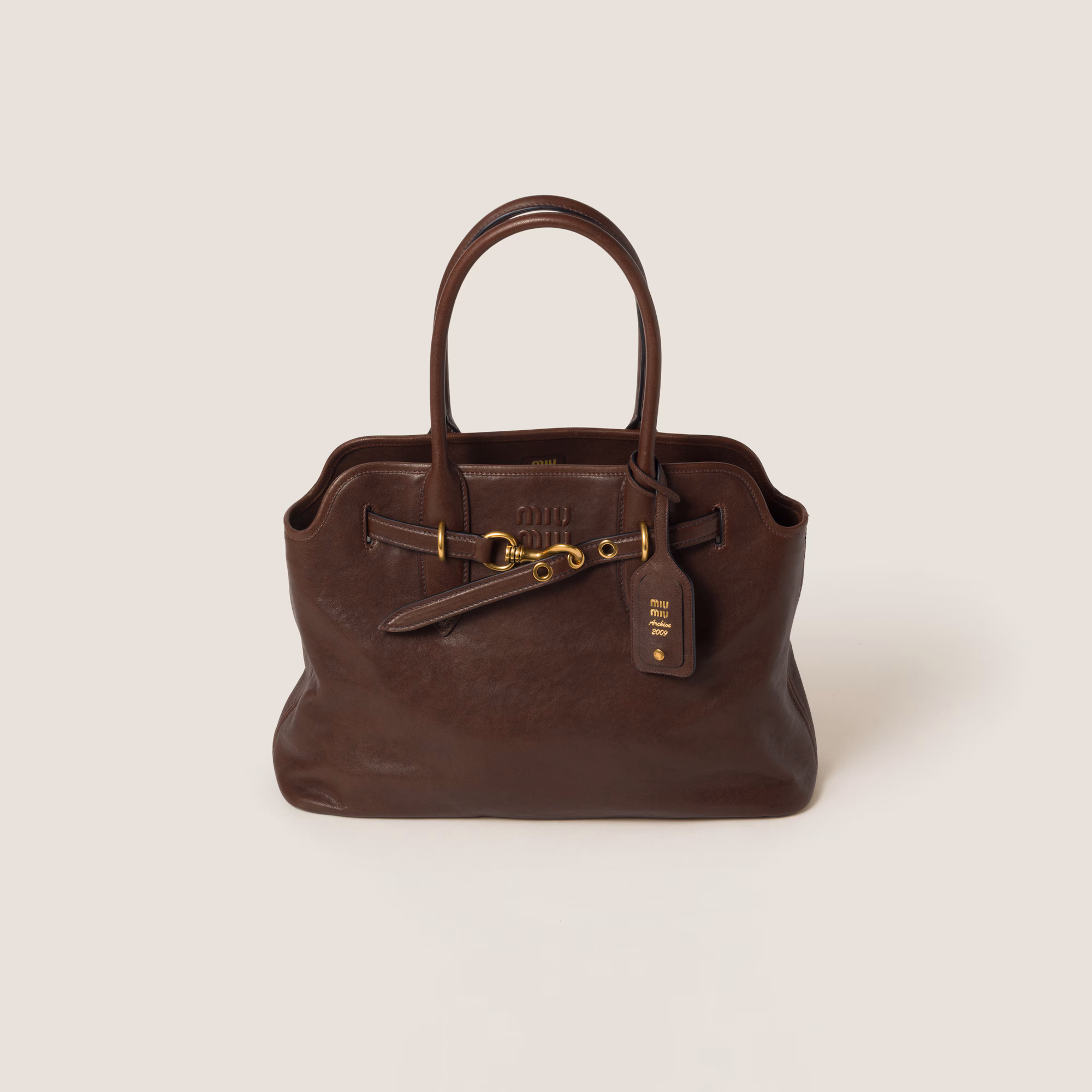 کیف چرمی Miu Miu Adventure Bag