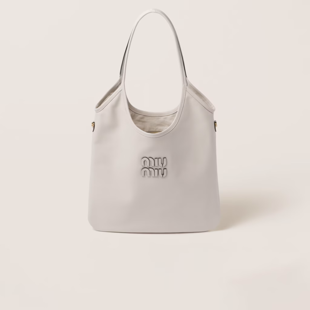 کیف چرمی Miu Miu Ivy Leather Bag