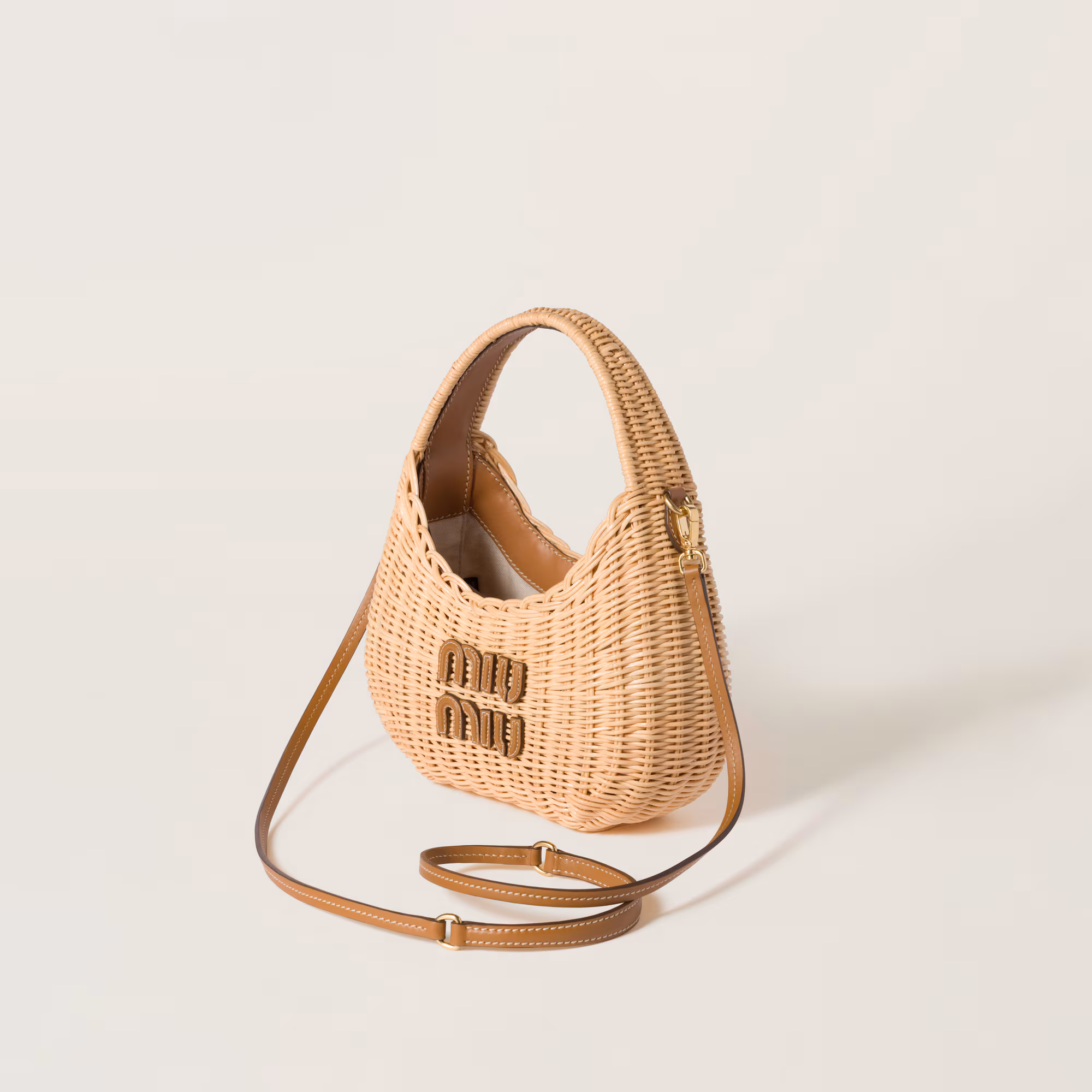 کیف حصیری Miu Miu Wander Wicker Handbag - تصویر 2