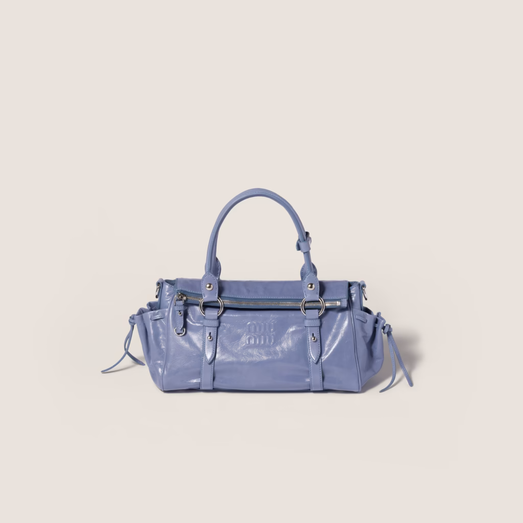 کیف دستی چرم ورنی Miu Miu Patent leather handbag