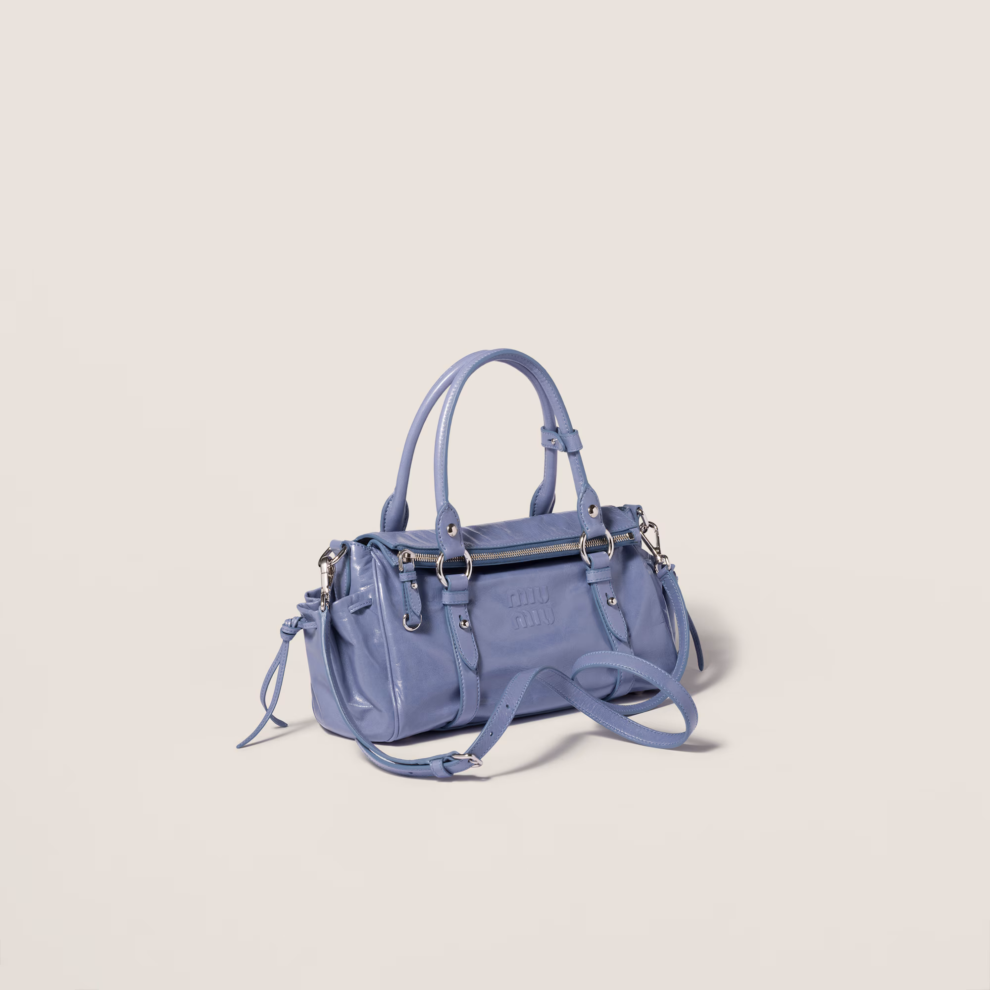 کیف دستی چرم ورنی Miu Miu Patent leather handbag - تصویر 2