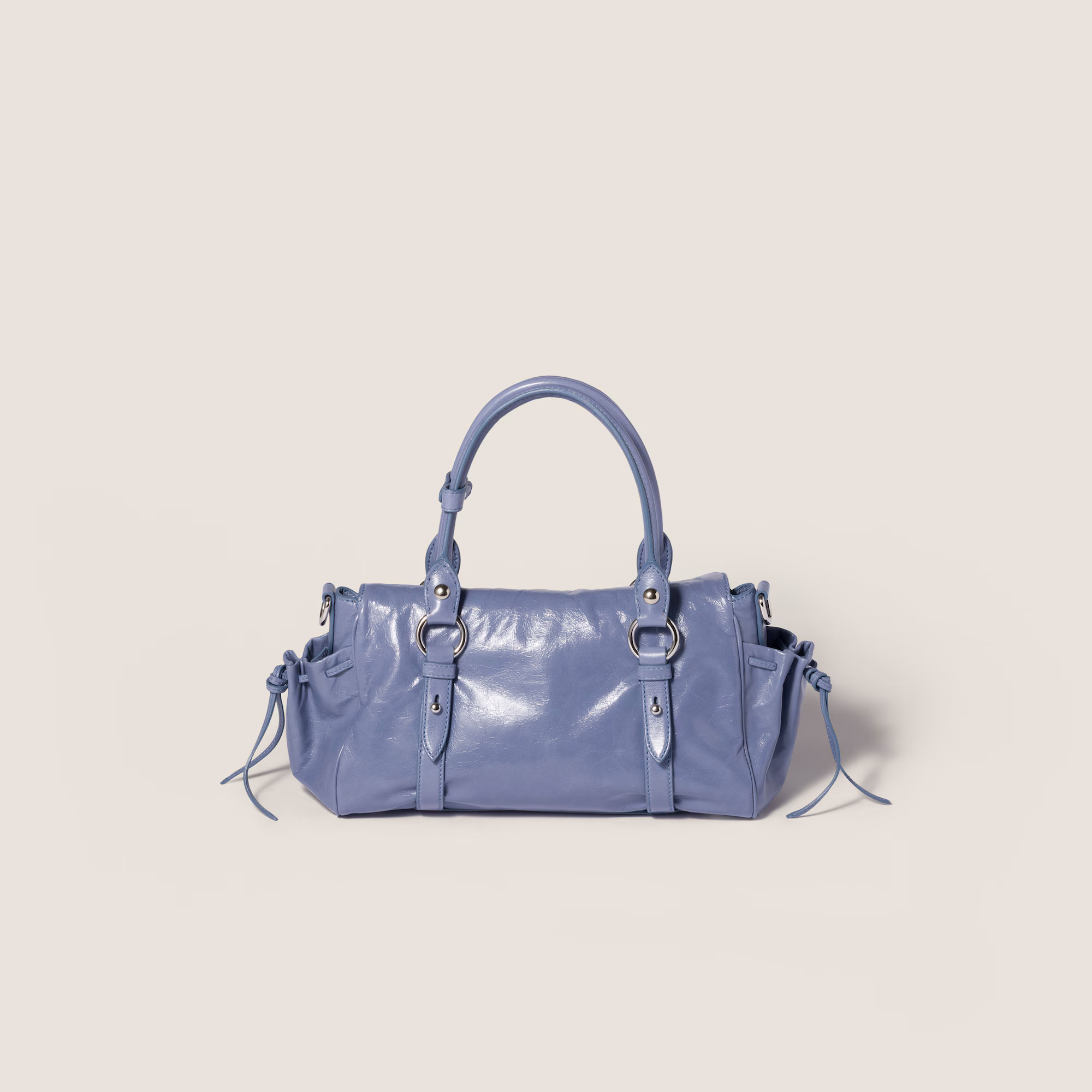 کیف دستی چرم ورنی Miu Miu Patent leather handbag - تصویر 3
