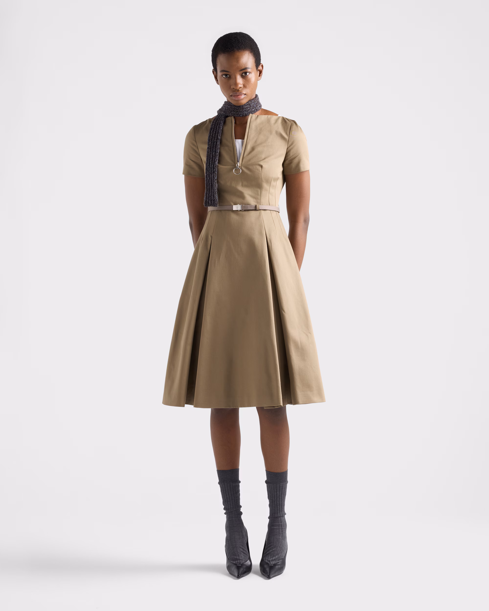 پیراهن زنانه Prada Chino Zipper - تصویر 2