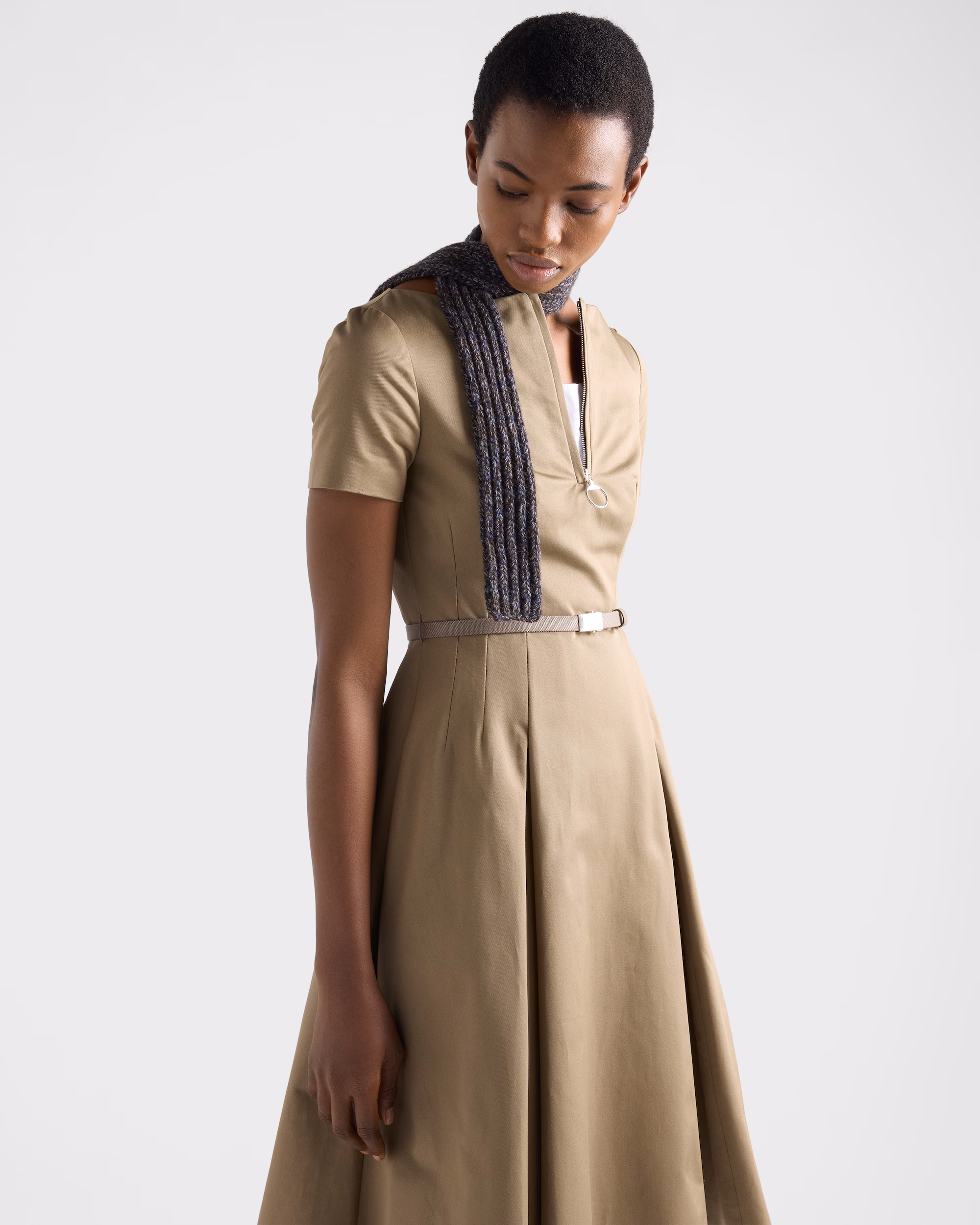 پیراهن زنانه Prada Chino Zipper - تصویر 3