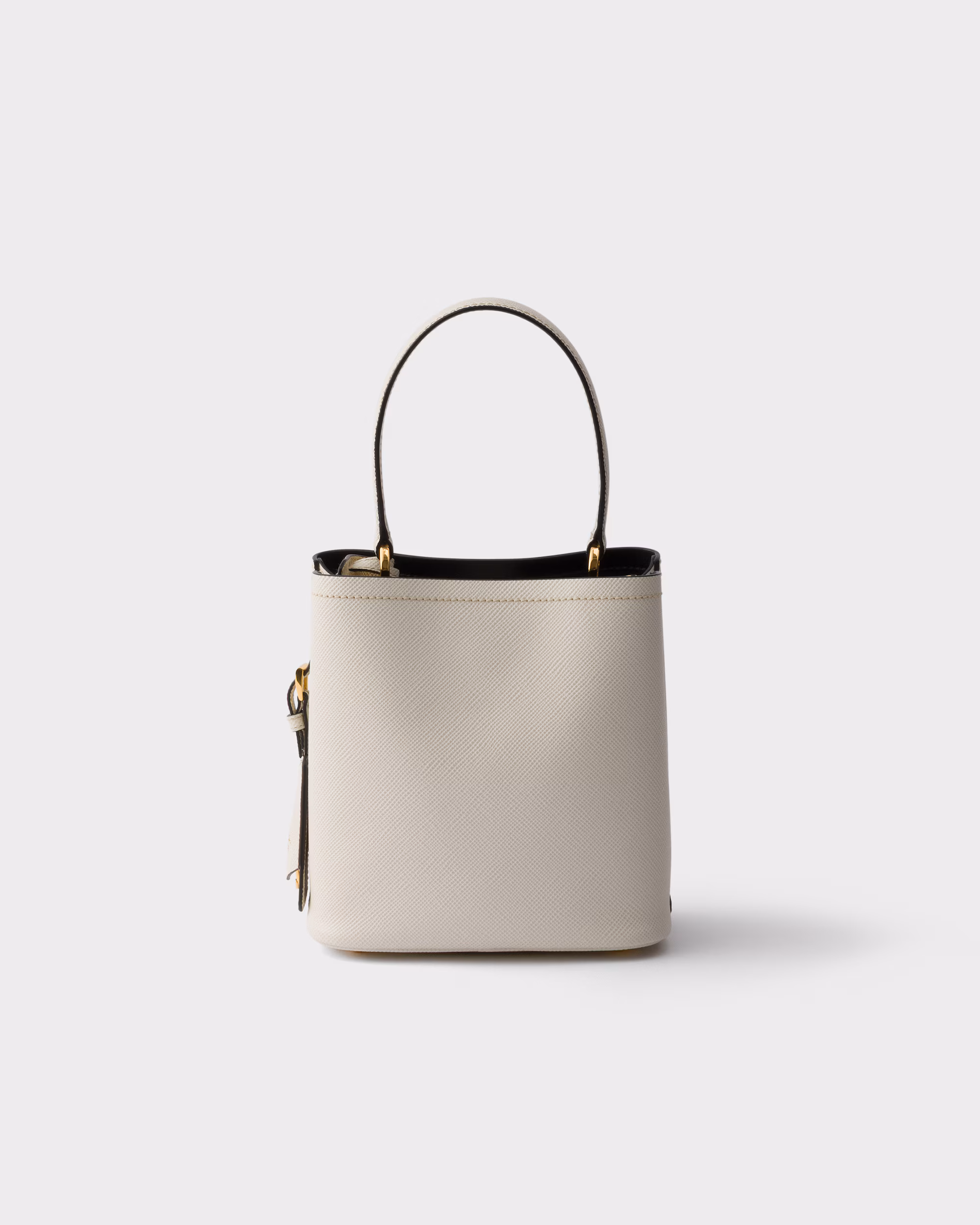 کیف مینی سبدی Prada از چرم سافیانو - تصویر 4