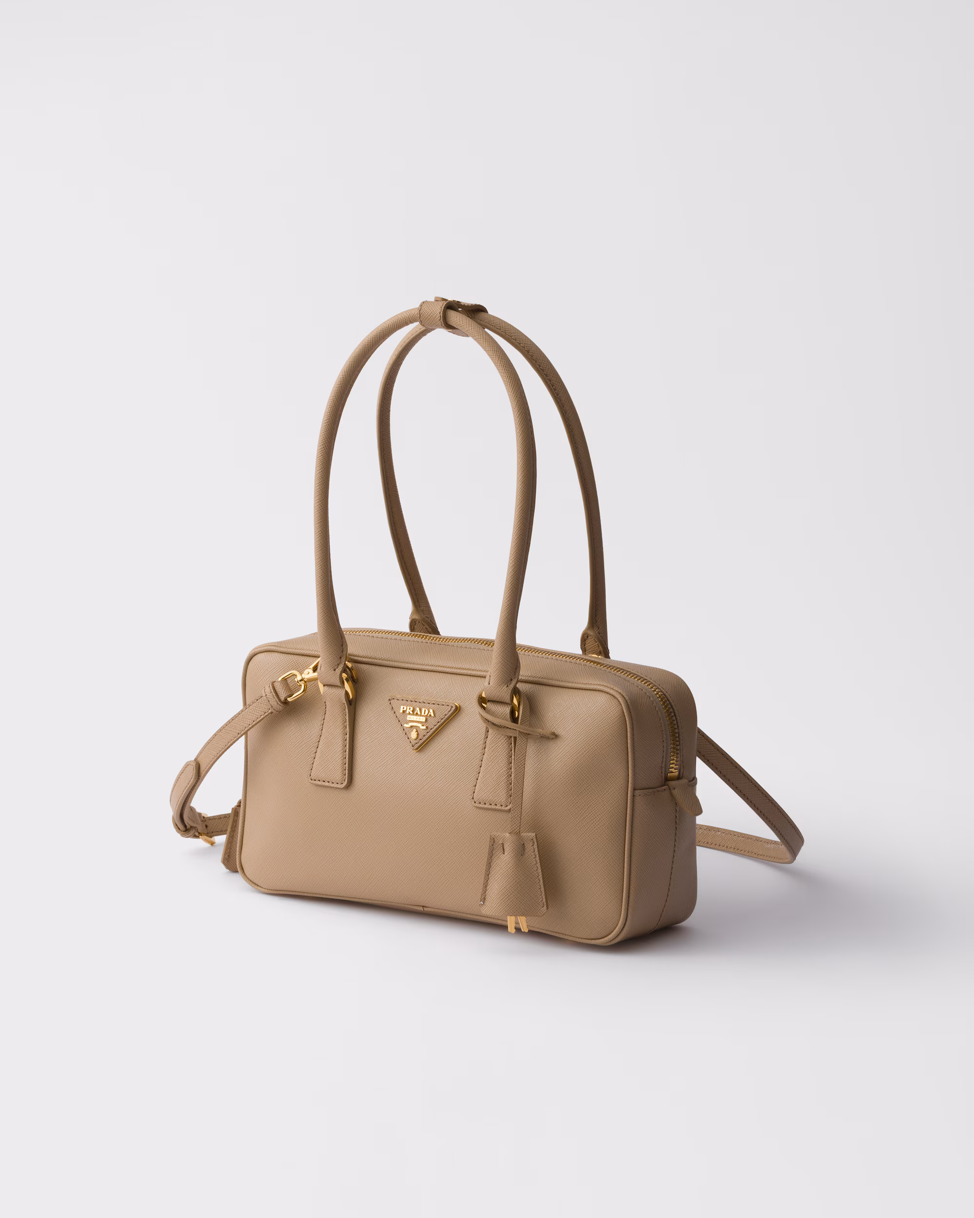 کیف دستی کوچک Prada از چرم سافیانو - تصویر 5