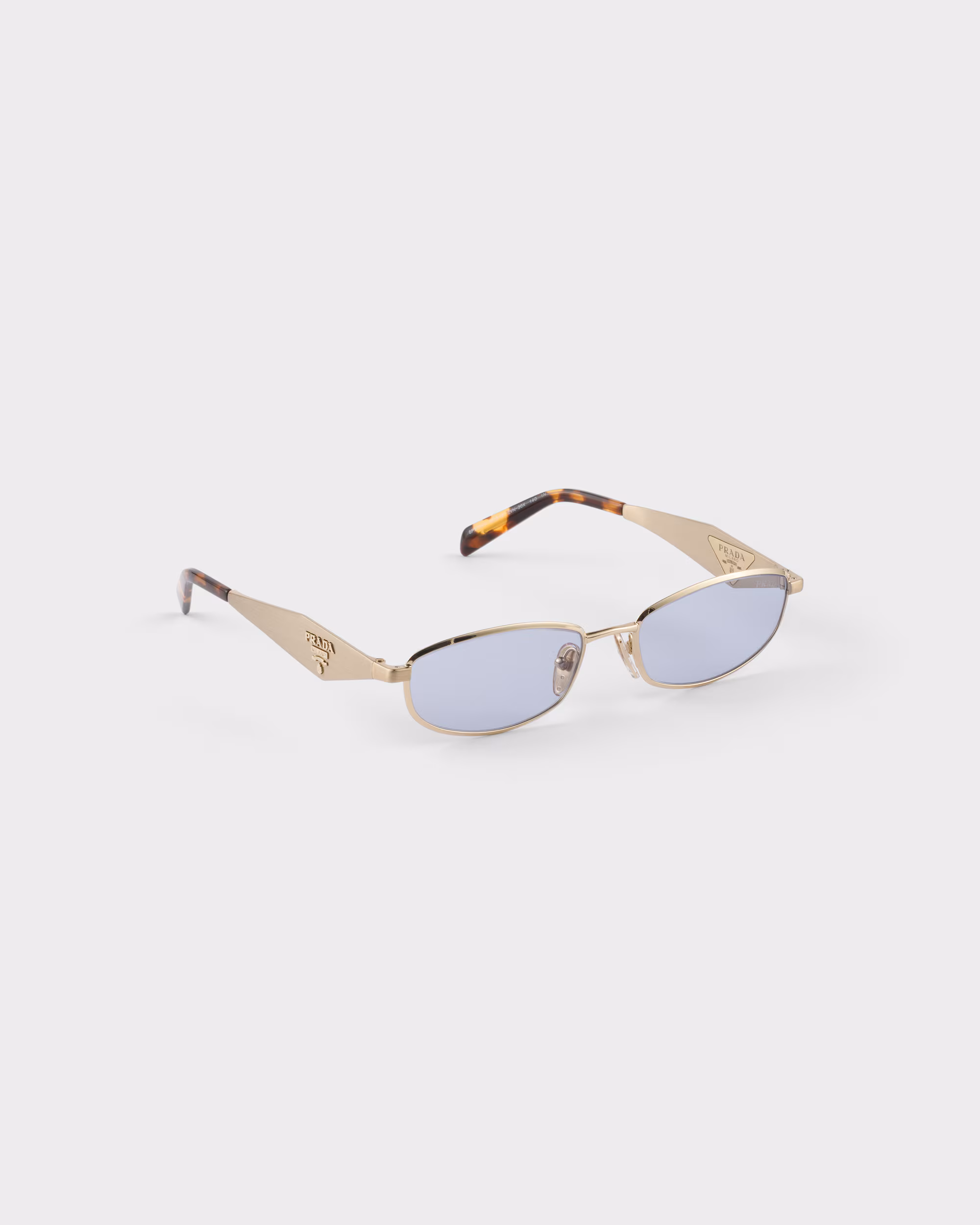 عینک آفتابی Prada Logo Oval Metal - تصویر 3