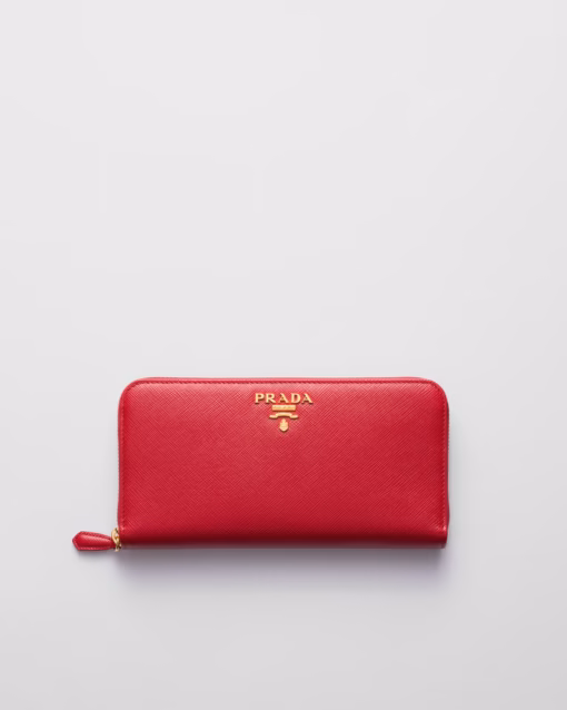 کیف پول چرمی Prada