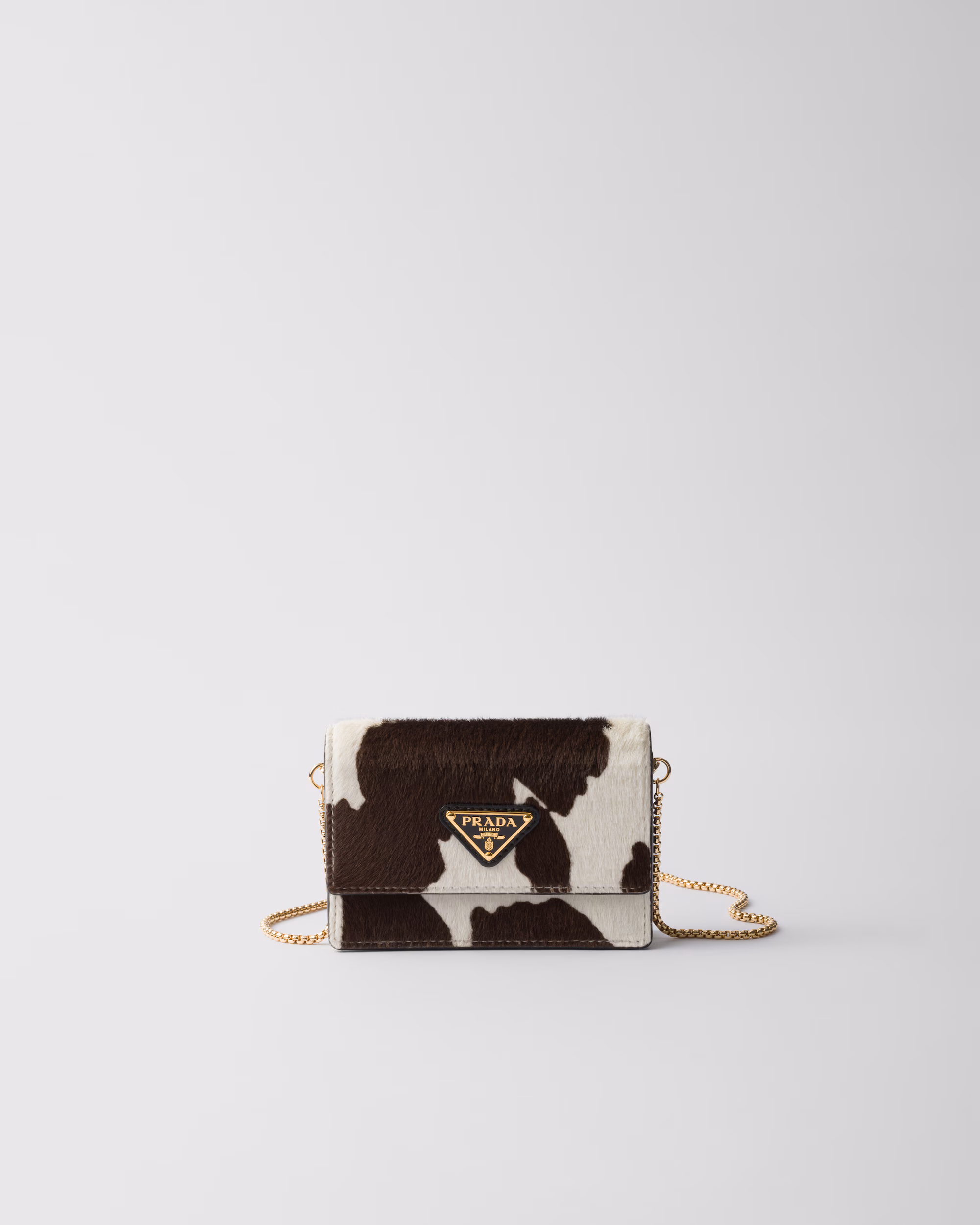 جاکارتی چرمی Prada با بند زنجیری