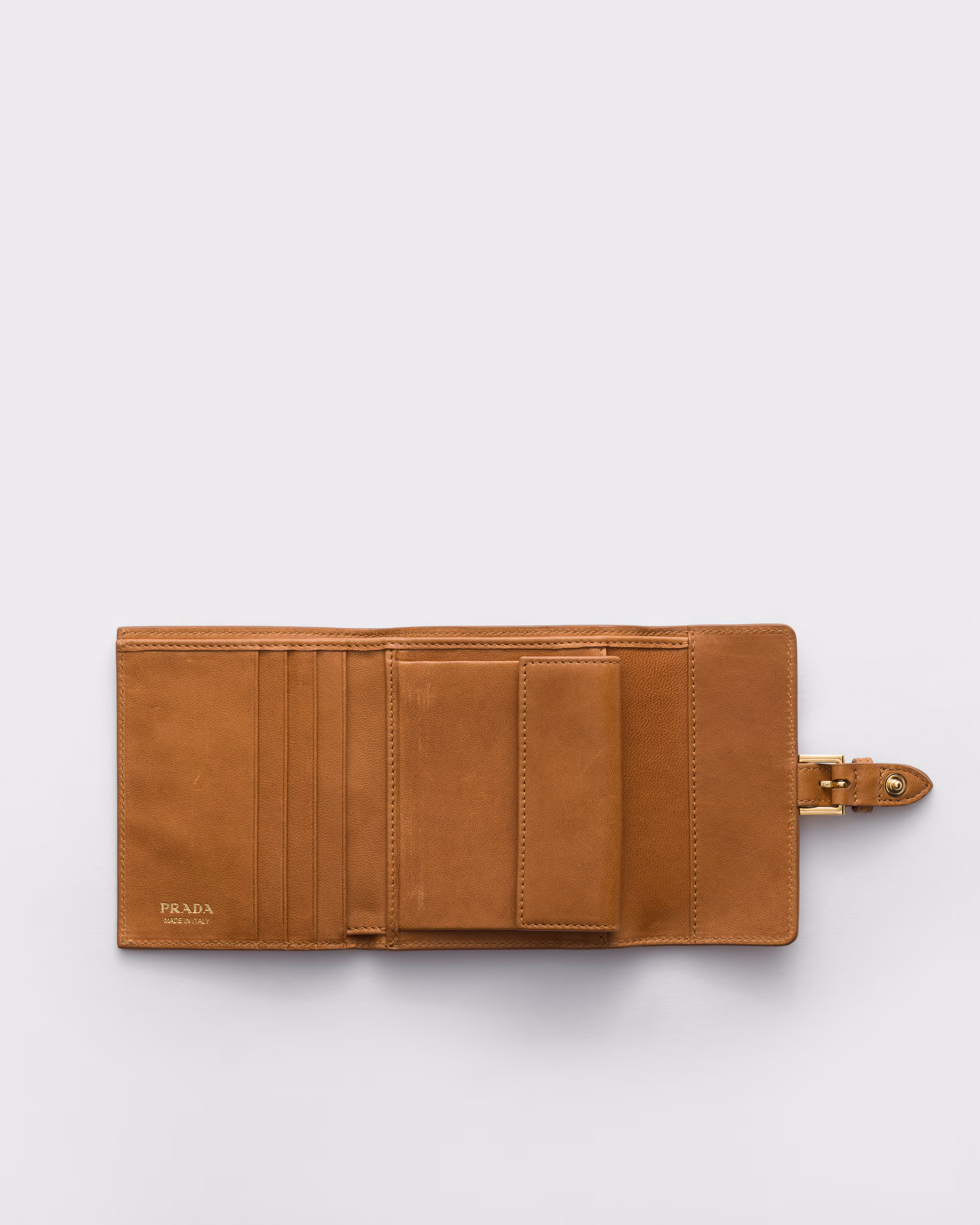کیف پول کوچک چرم ناپا | Prada Small Nappa Leather Wallet - تصویر 2