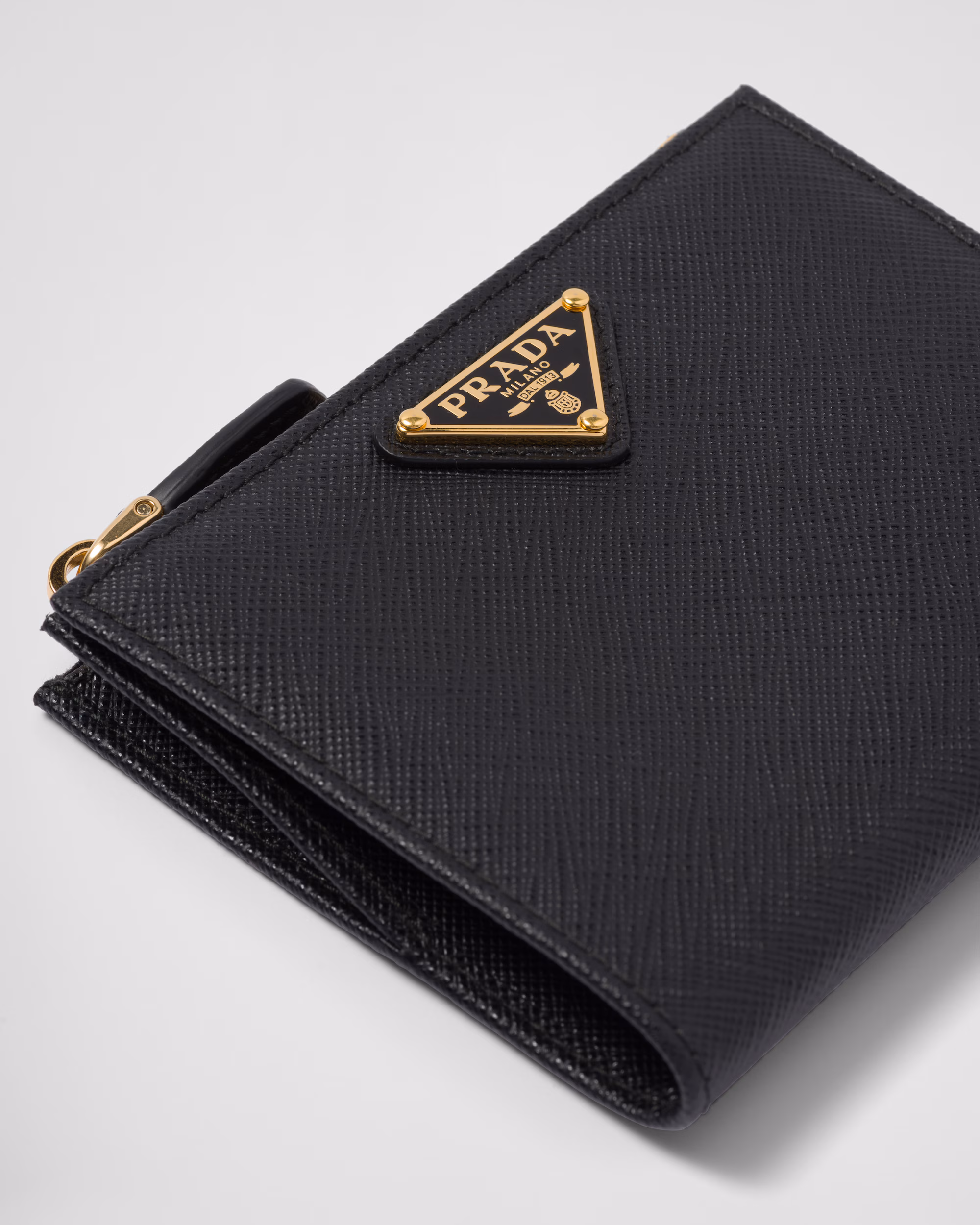 کیف پول کوچک چرم سافیانو | Prada Small Saffiano Leather Wallet - تصویر 5