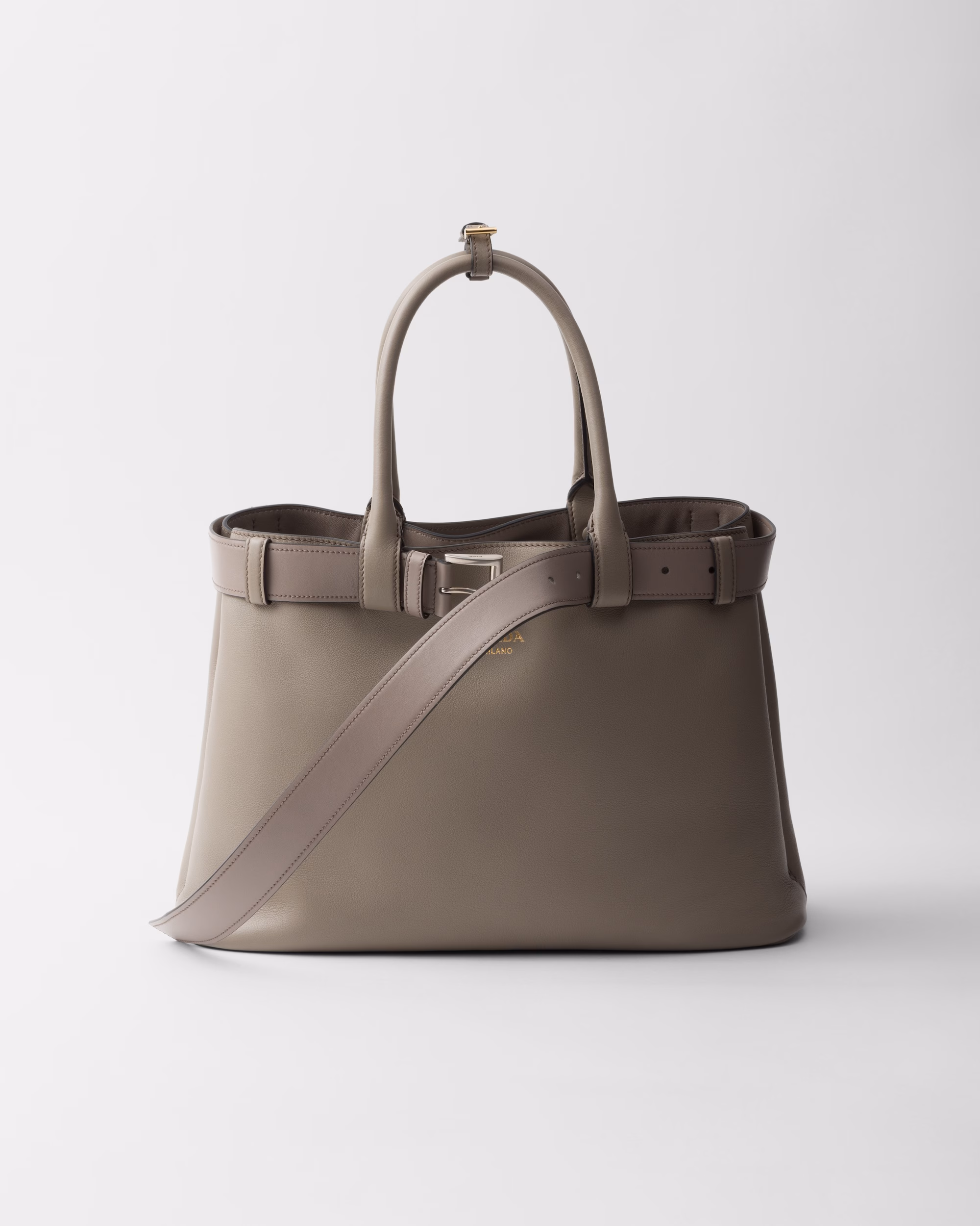 کیف چرمی Prada Buckle