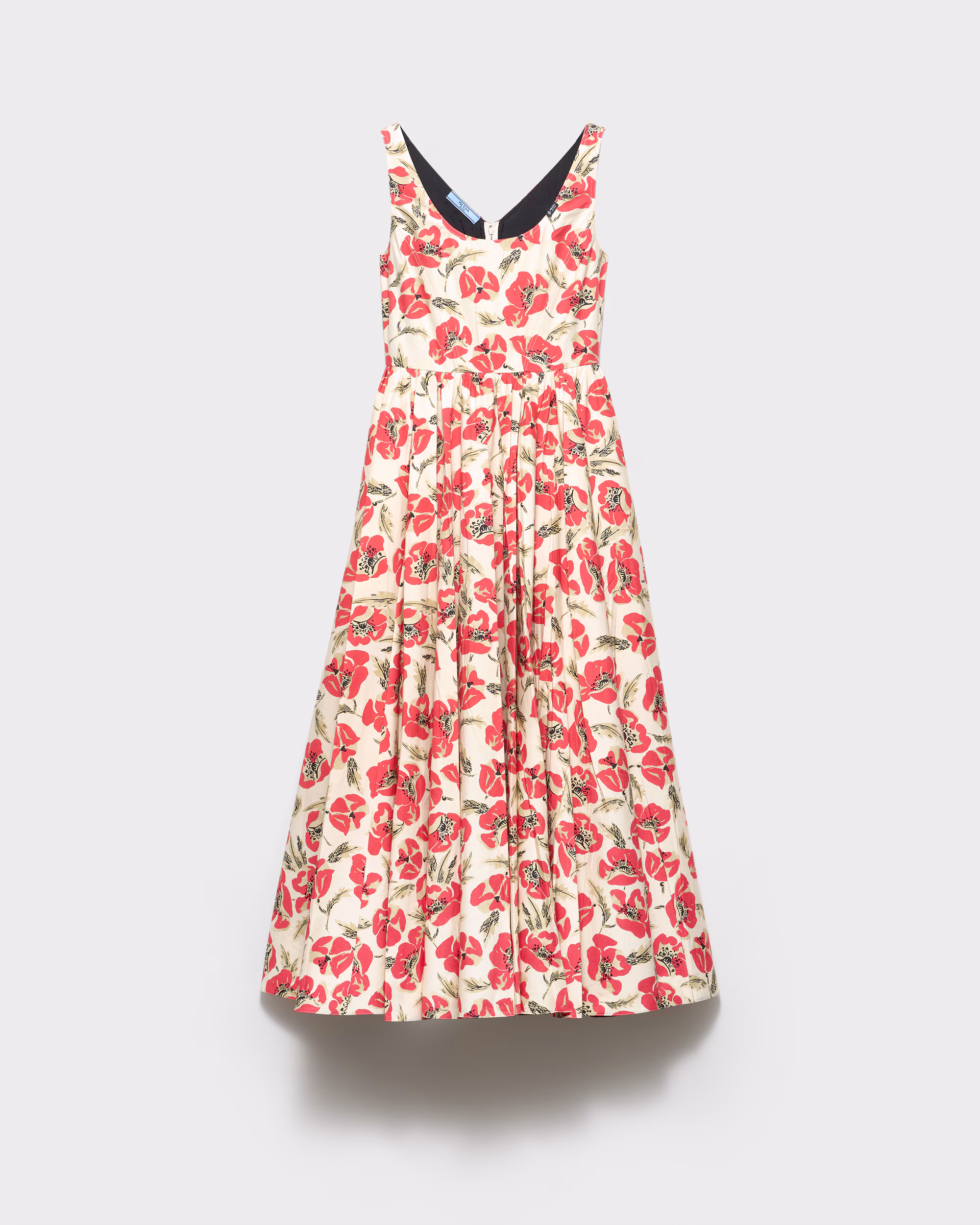 پیراهن زنانه Prada Soft Poplin