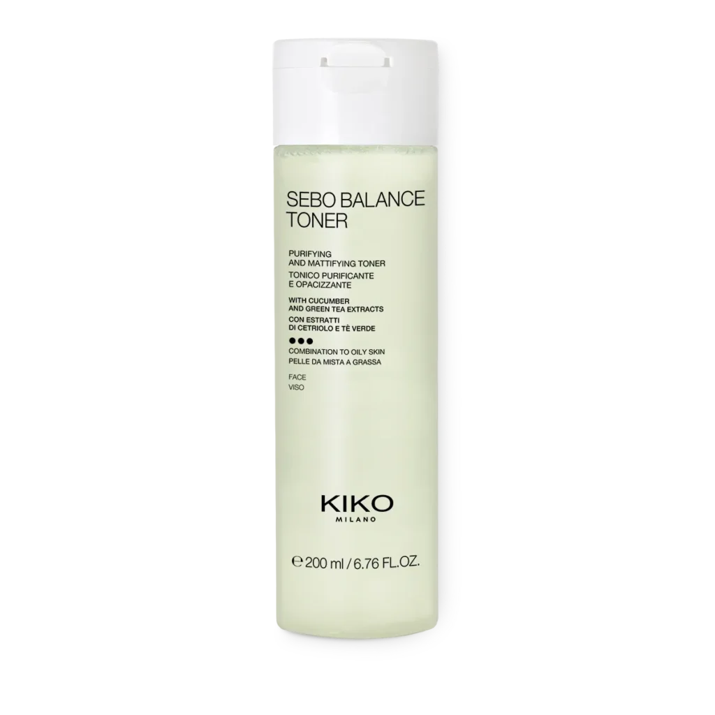 تونر متعادل‌کننده چربی kiko milano Sebo Balance Toner