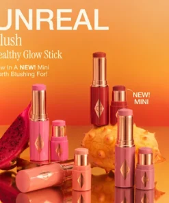 Alternative view of ست رژگونه کرمی مینی Charlotte Tilbury Mini Unreal Blush More Summer Rush Kit