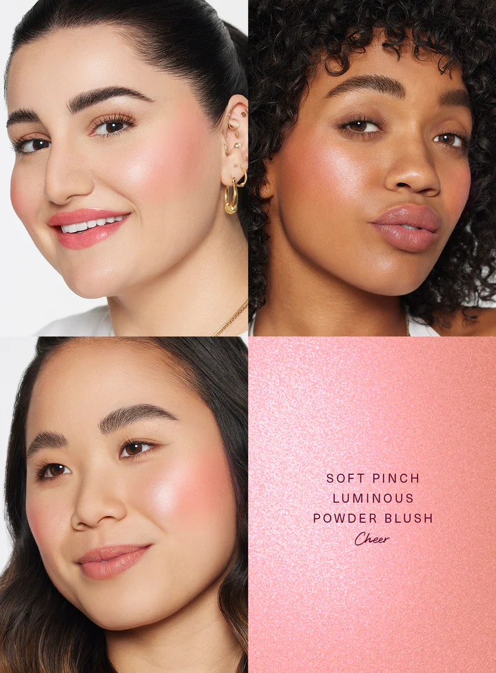 رژگونه براق رِیر بیوتی مدل Soft Pinch Luminous Powder Blush - تصویر 3