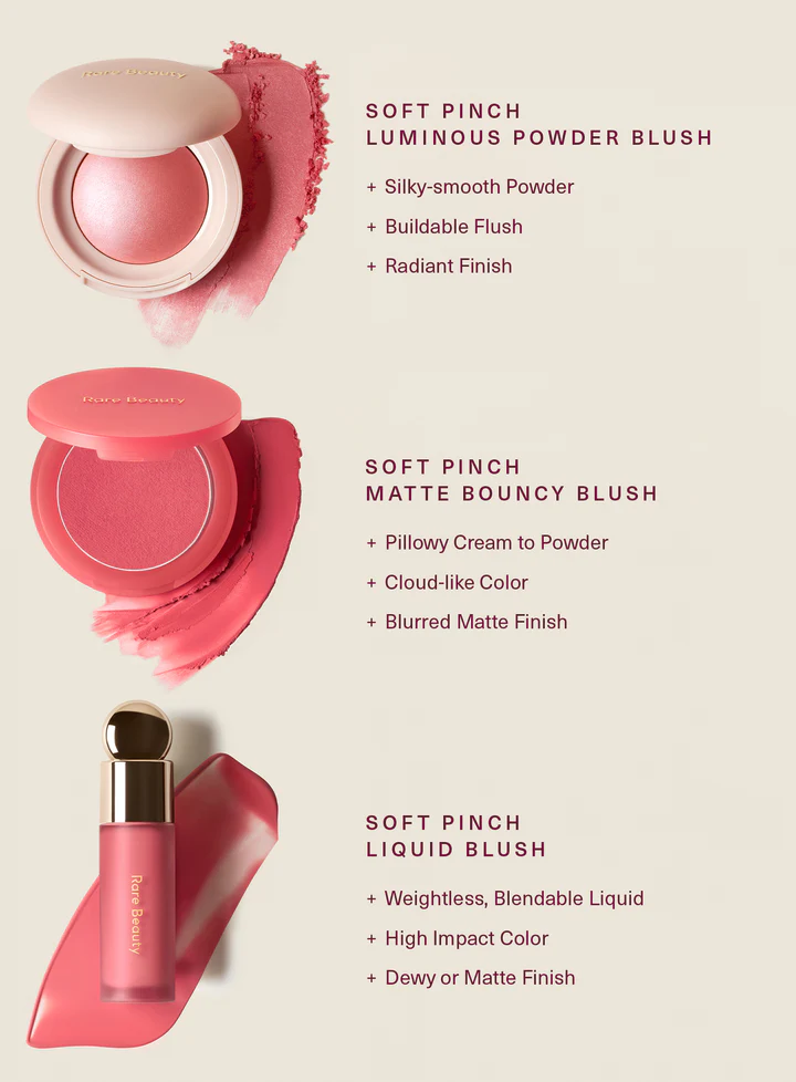 رژگونه مایع رِیر بیوتی مدل Soft Pinch Liquid Blush - تصویر 5