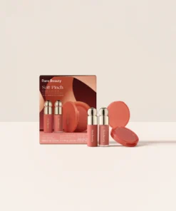 ست رژگونه و لیپ‌اویل رِیر بیوتی مدل Soft Pinch Cheek & Lip Trio
