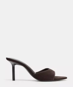 Alternative view of صندل جیر زنانه زارا مدل Split Suede Heeled