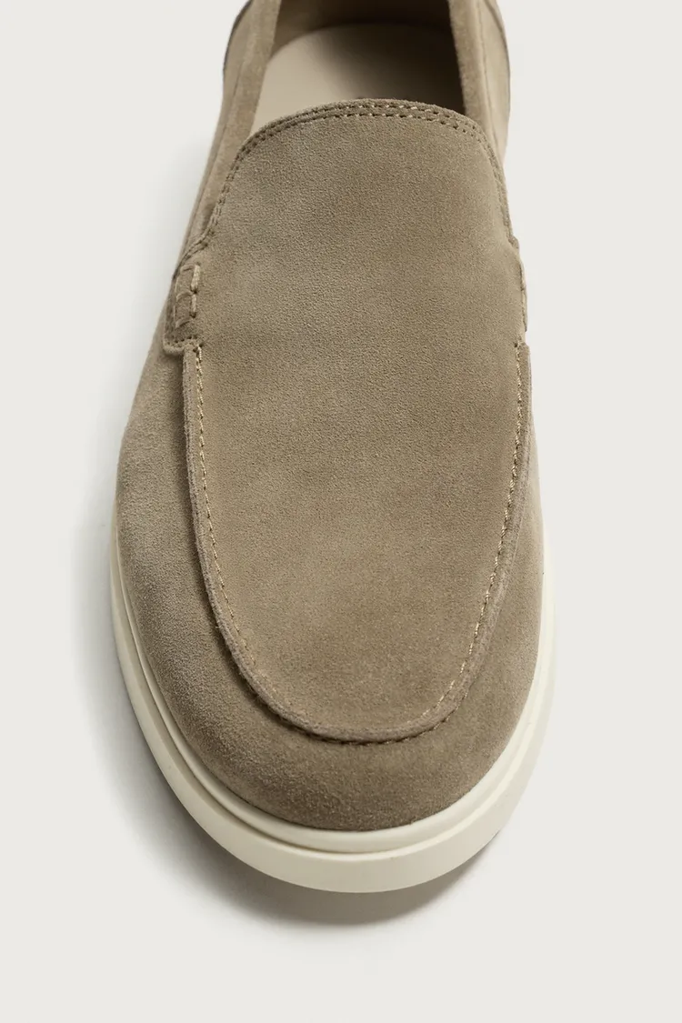 لوفر چرمی مردانه زارا مدل Casual Leather - تصویر 6