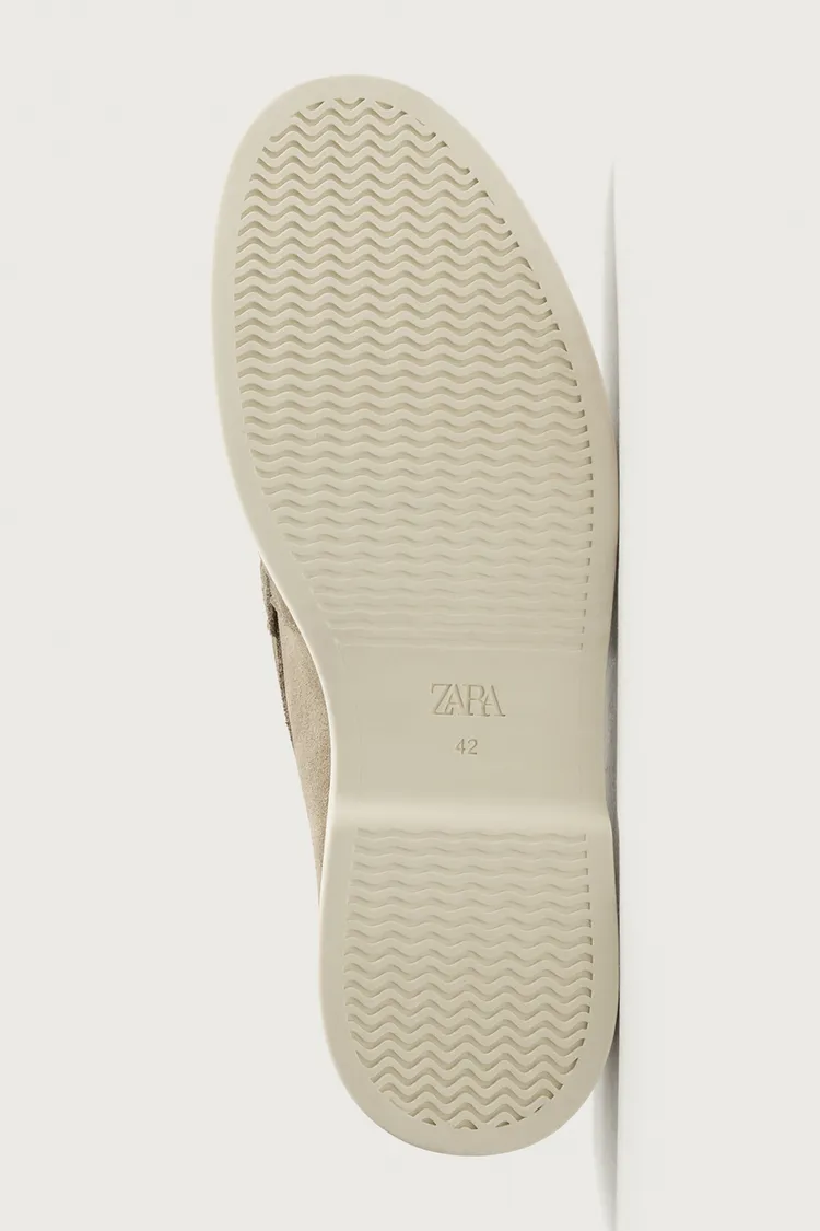 لوفر چرمی مردانه زارا مدل Casual Leather - تصویر 7