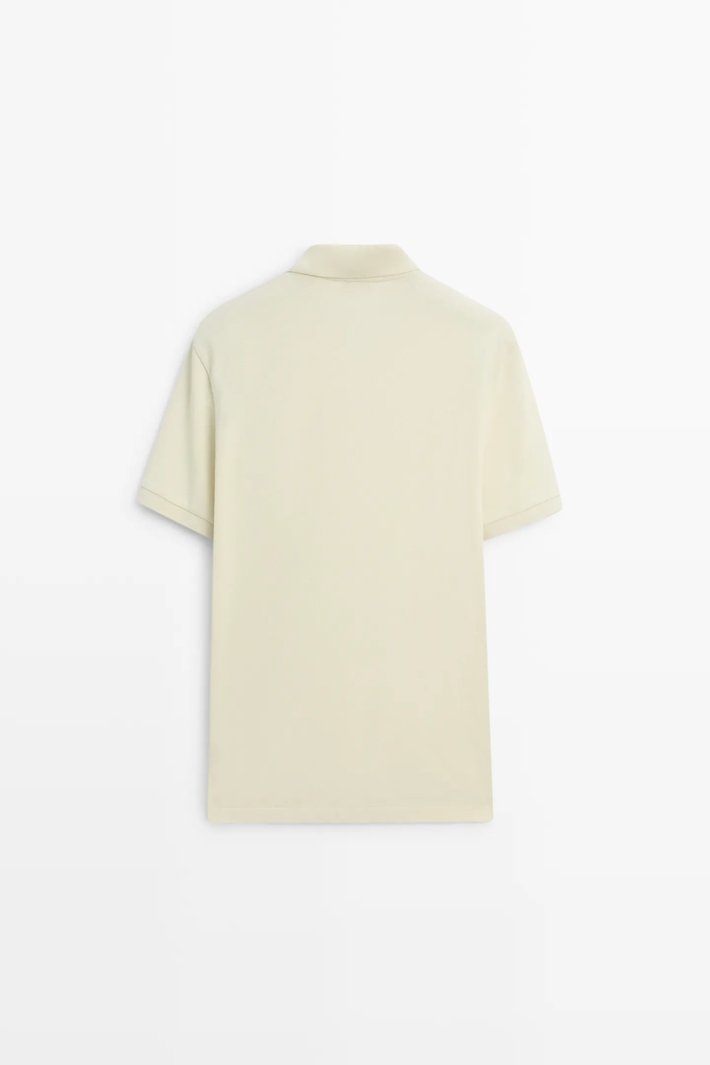 پولوشرت نخی بافتدار میکرو Massimo Dutti - تصویر 7